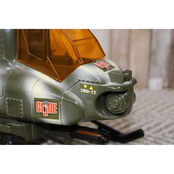 2001 GI Joe US Army Helicopter 2HQ-12w/Power Winch - Works! - Picture 10 of 13